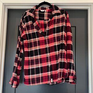 Woolrich Flannel Plaid Shirt (Red/Black)